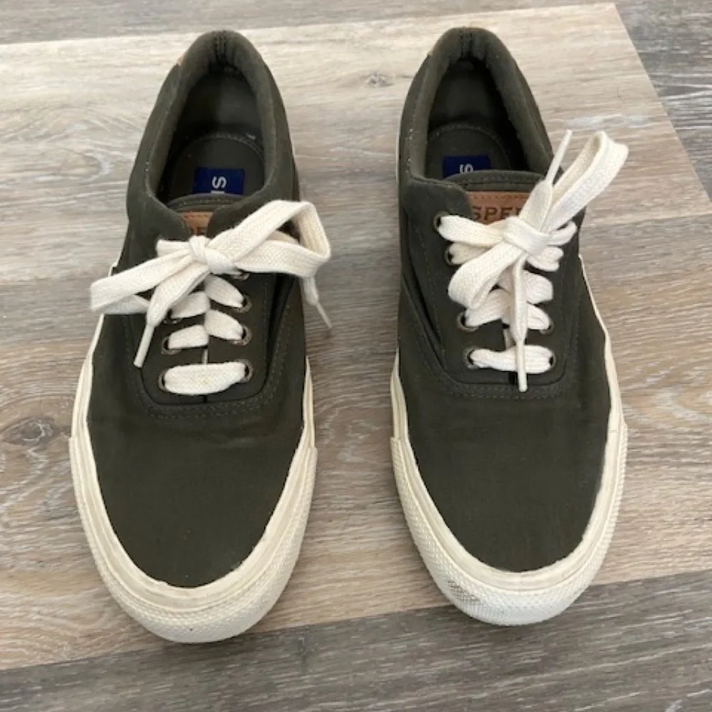 Sperry | Men's Green Top Sider Comfy Sneaker 7.5